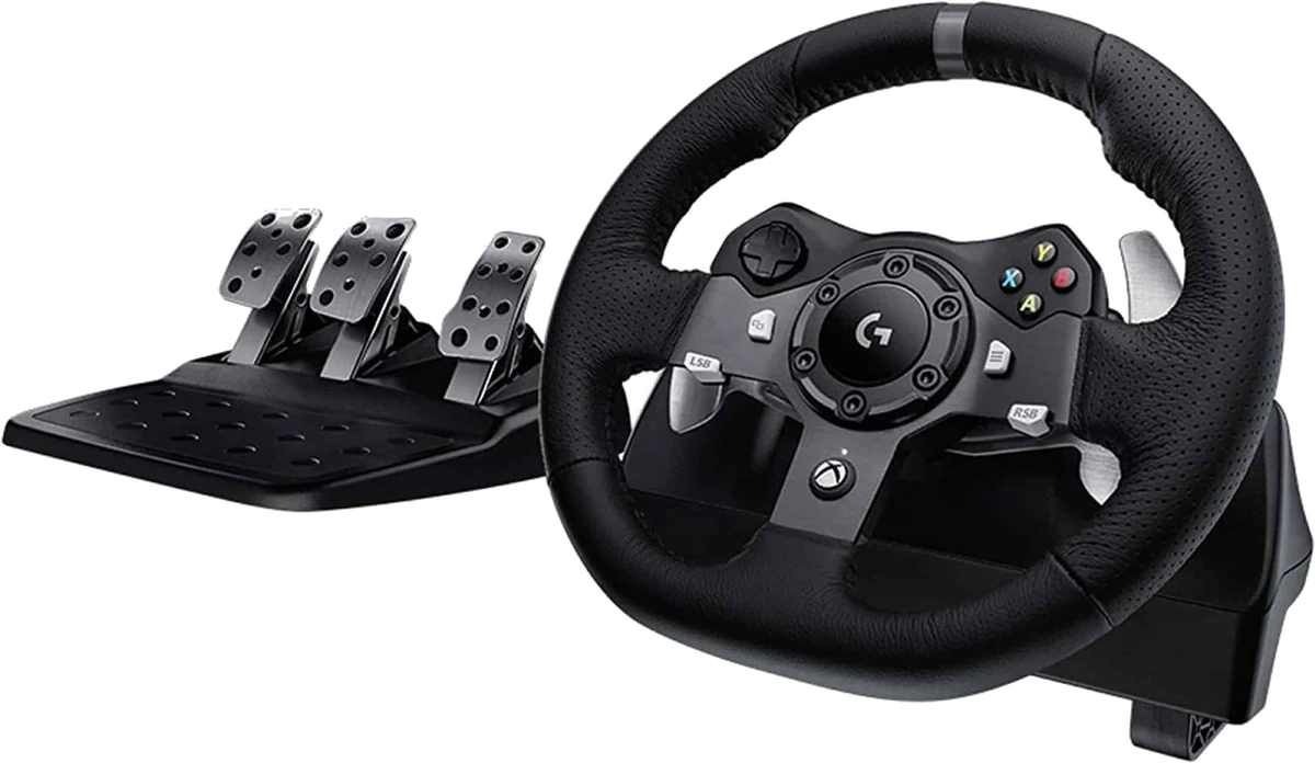 Logitech G920 : volant et pédalier pour Xbox Series X|S, Xbox One et PC