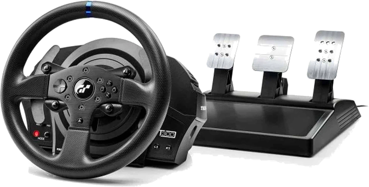 Thrustmaster T300RS GT Edition : volant à courroie et pédalier pour PS4 et PS5